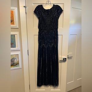 Adrianna Papell beaded gown